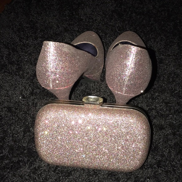 Glitter Platform & Evening Clutch Bundle - Picture 7 of 7